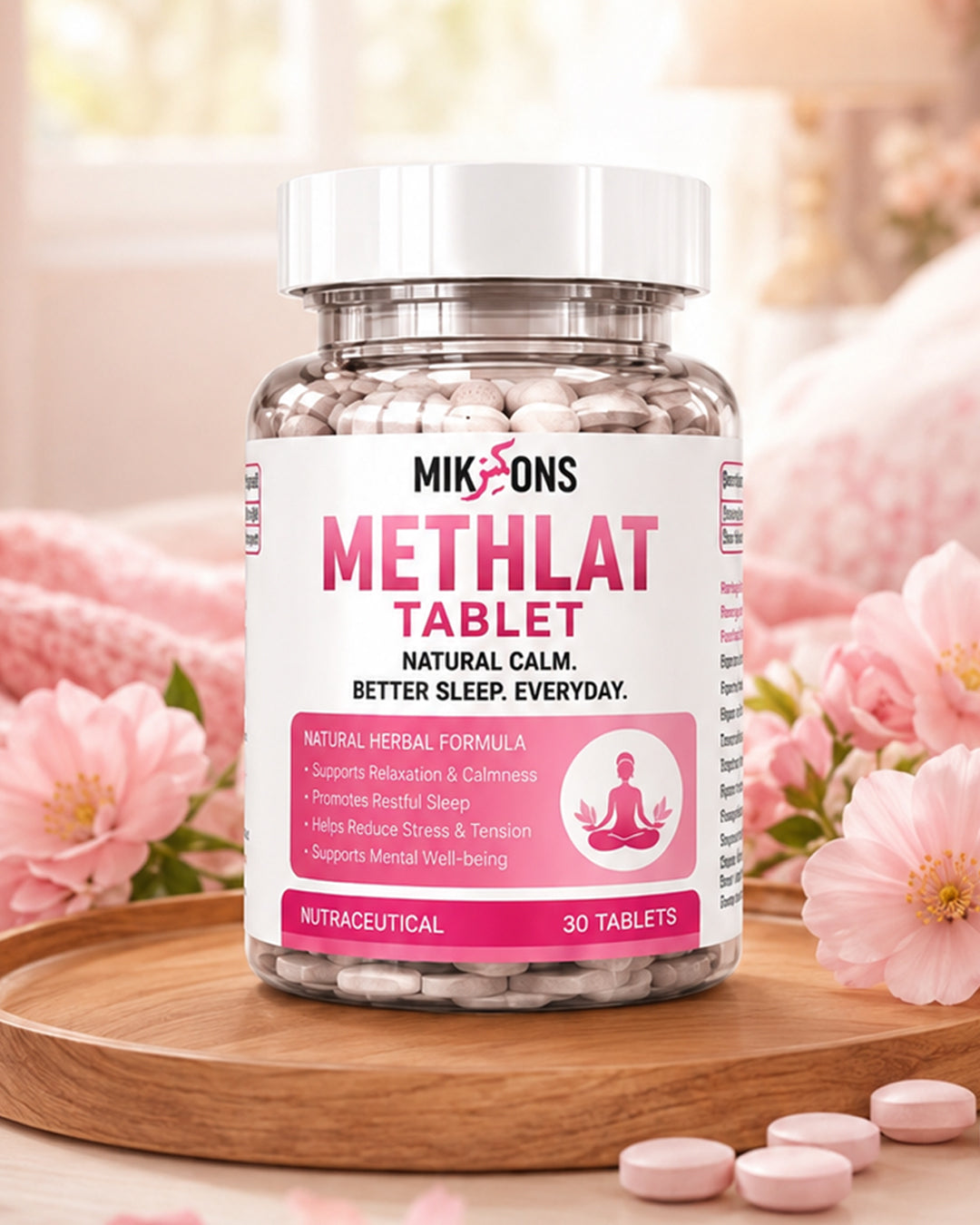 Milkons Methlat Tablet, a natural herbal formula