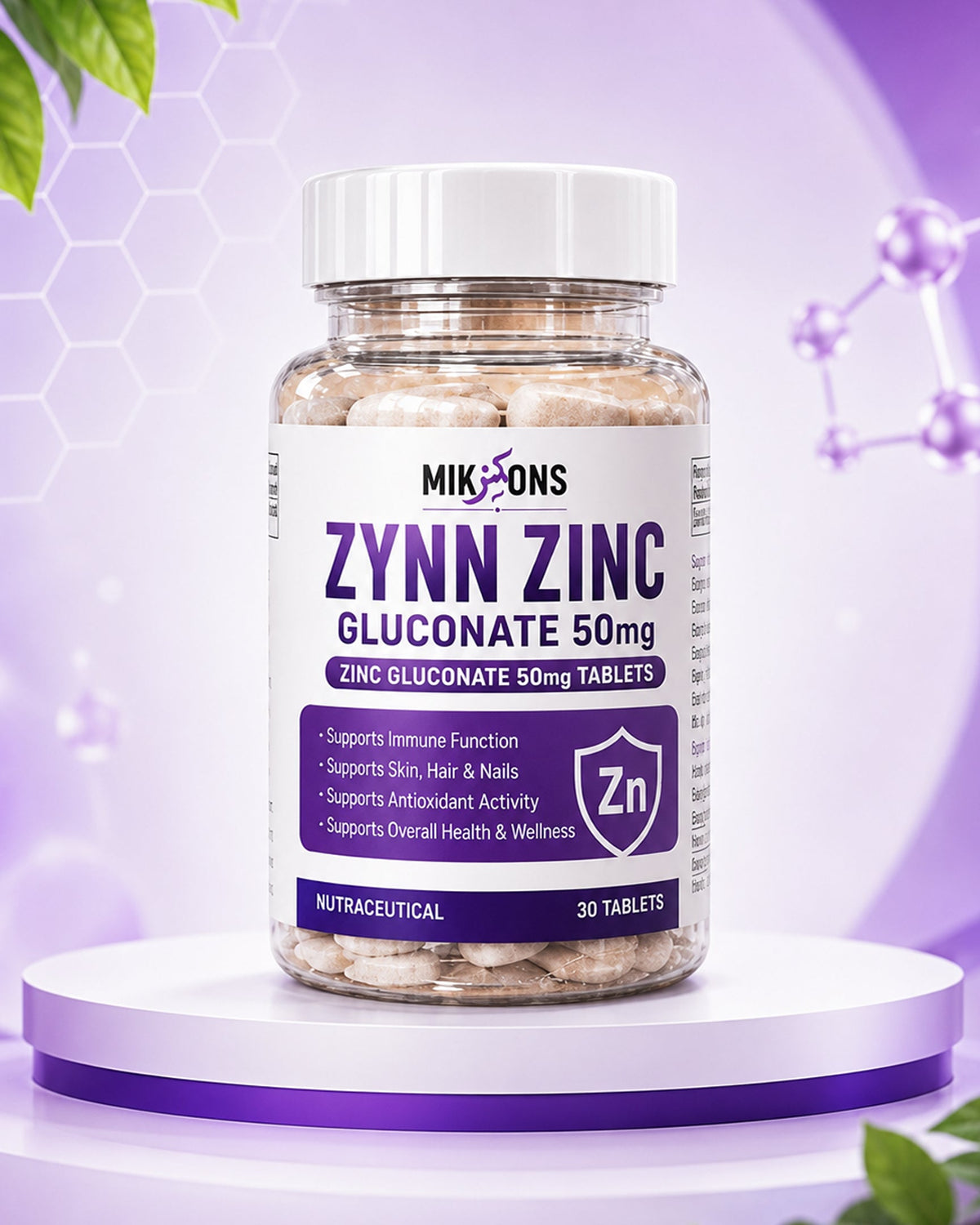 Zynn Zinc Gluconate 50 mg