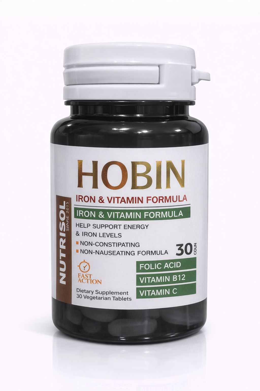 Hobin Tablet – Iron & Hematinic Formula
